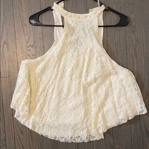 Lace tank top
